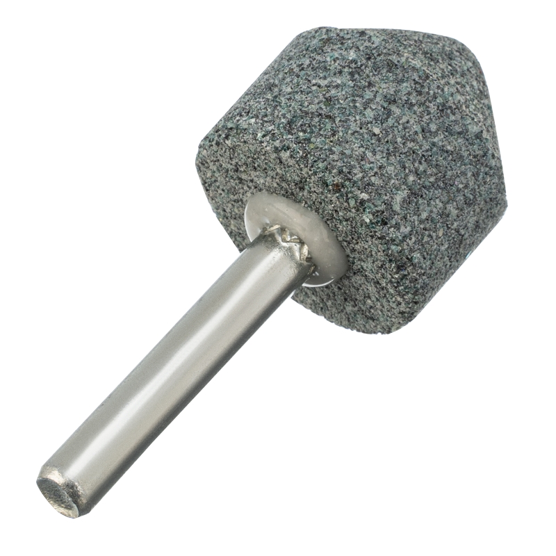 Шарошка абразивная Denzel 76021 (конус, для дрели, 25 x 25 мм, хвостовик d6 мм, 63С) в Иваново
