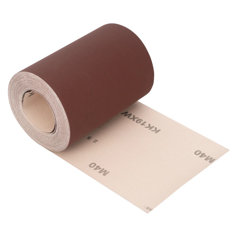 Шкурка водостойкая на тканевой основе БАЗ КК19XW 75260 зернистость М40Р400 бобина 200 мм 20 м 2846₽