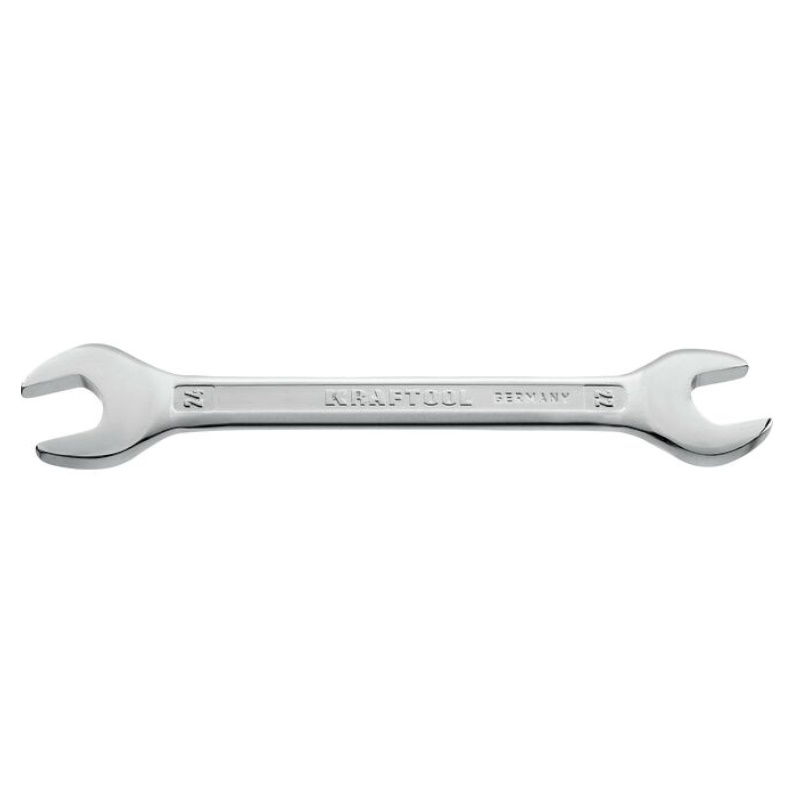 Ключ гаечный рожковый Kraftool EXPERT 27033-22-24 Cr-V сталь хромированный 22х24мм 451₽