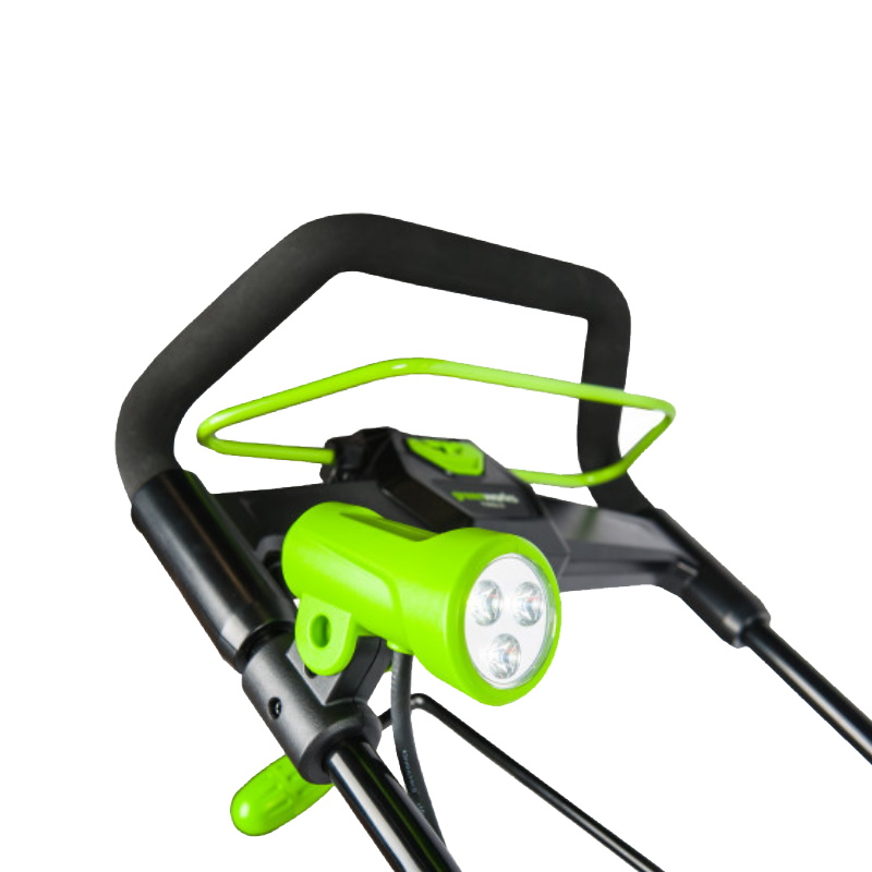 Снегоуборщик аккумуляторный Greenworks 2600007UG, 40V, 51 см, бесщеточный, с 1хАКБ 5 Ач и ЗУ в Угличе