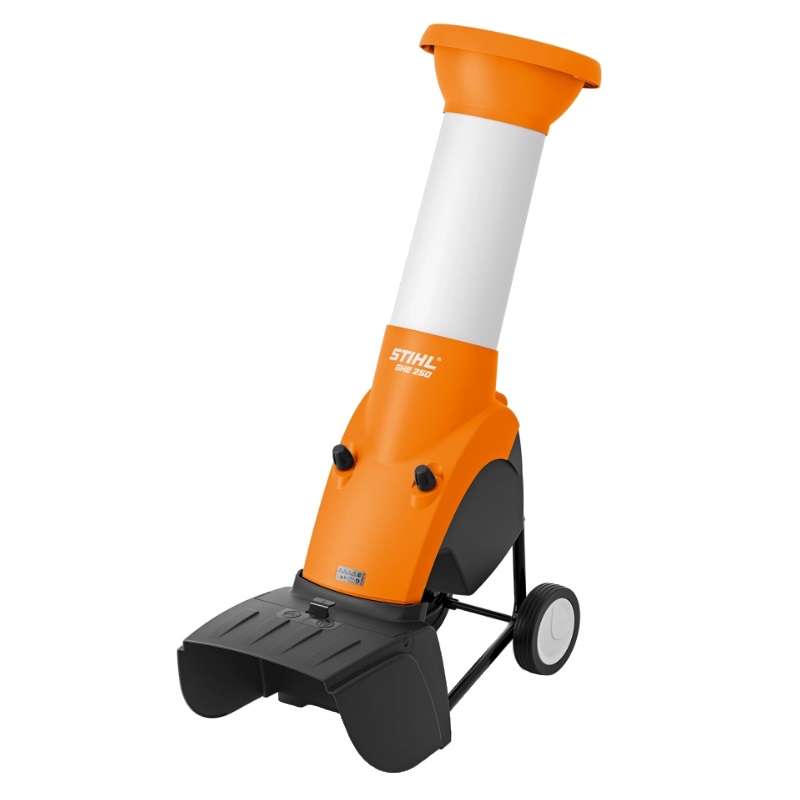Измельчитель веток на тележке для участка Stihl GHE 250.0 60080111030 (тип: электрический, 3.4 лс, габариты 1070х480х1430 мм) в Туле