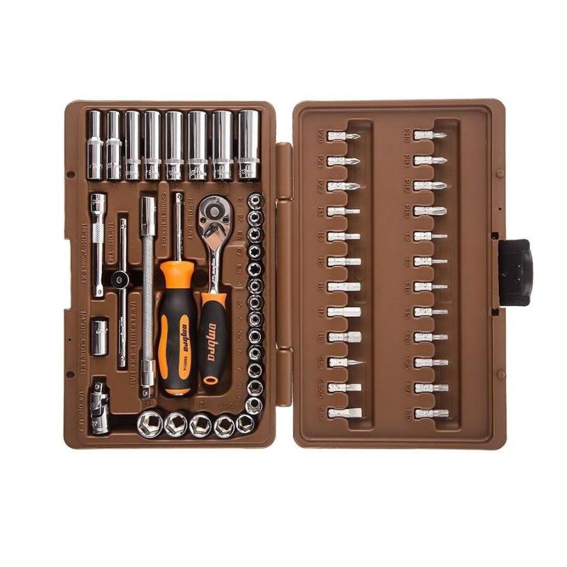 Набор инструментов универсальный Ombra OMT57S, 1/4"DR, 57 предметов в Туле