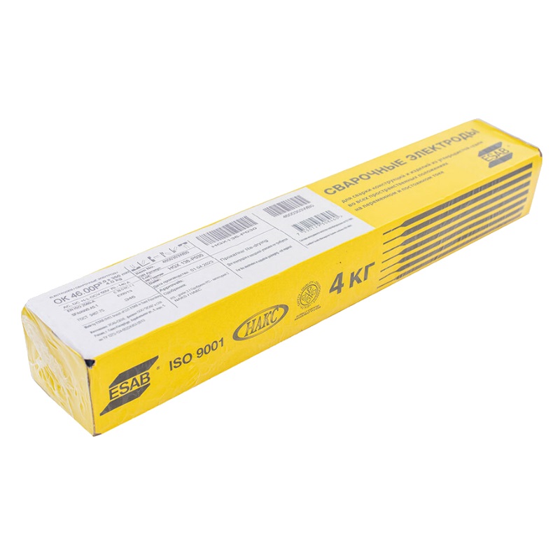 Сварочные электроды Esab OK 46.00P (3.0x350 мм, 4 кг) 4600303WB0 в Туле