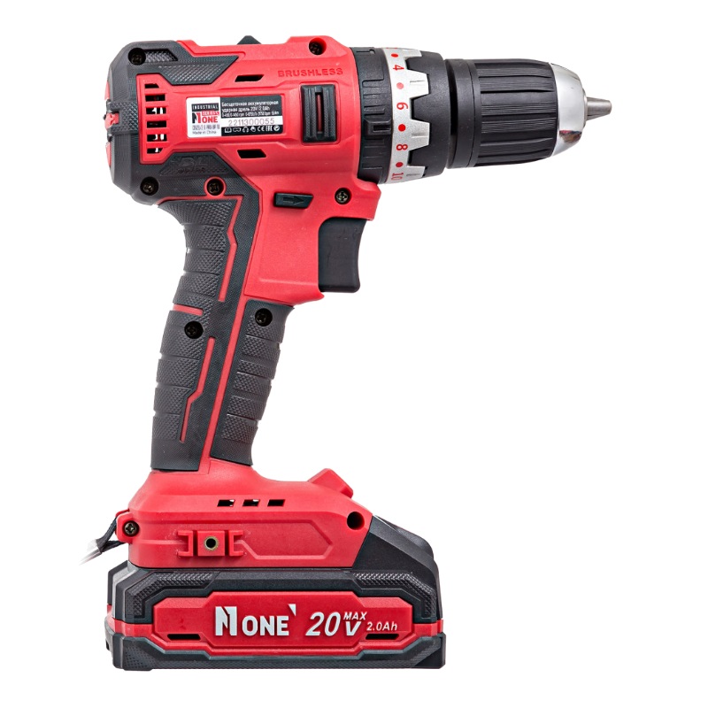 Дрель аккумуляторная ударная Number One INDUSTRIAL CDI 20/2.0-PRO-BR-1B в Рыбинске