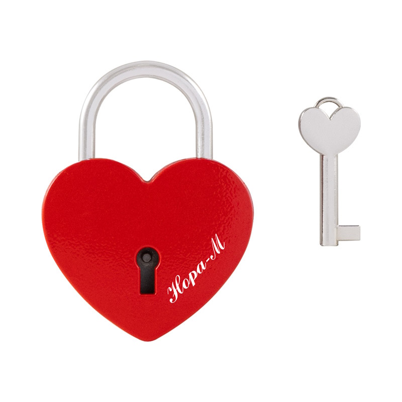 Замок навесной Нора-М 621 18784 сувенирный красный 326₽