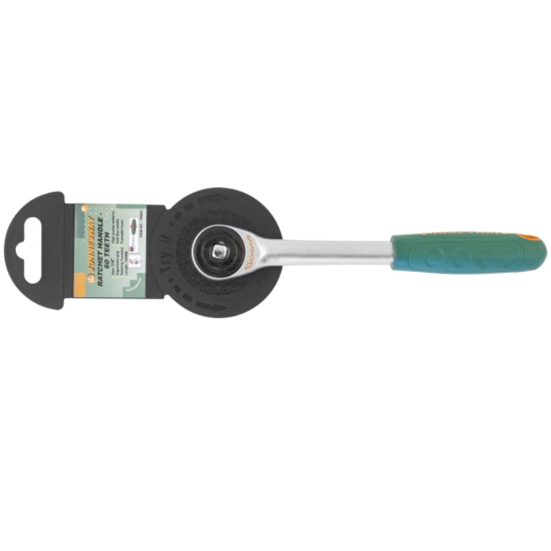 Рукоятка трещоточная ротационная со сквозным приводом Jonnesway R6602 046297, 1/4"DR, 60 зубцов, 180 мм в Иваново