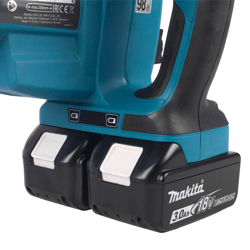 Пила цепная аккум. Makita DUC302RF2 LXT 2х18В,12"/30см,3/8",1,1мм,20м/с,(2xBL1830B; DC18RC),XPT во Владимире