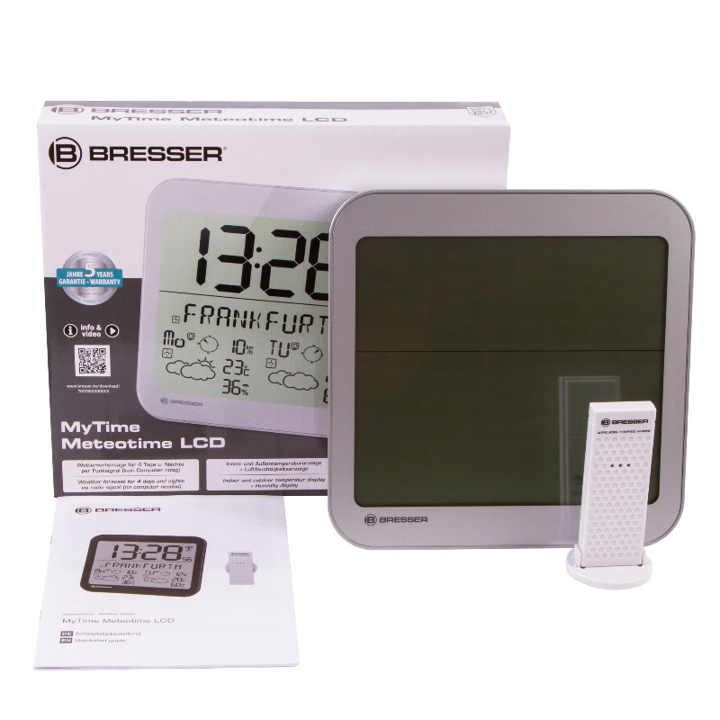 Часы настенные Bresser MyTime Meteotime LCD 74649 во Владимире