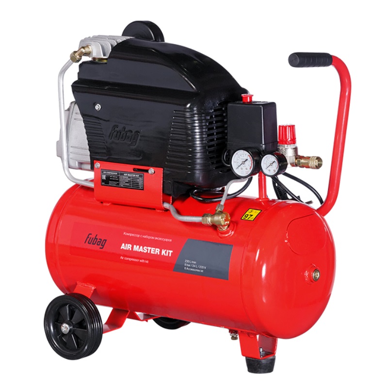 Компрессор масляный Fubag AIR MASTER KIT (FC 230/24 + 6 предметов)