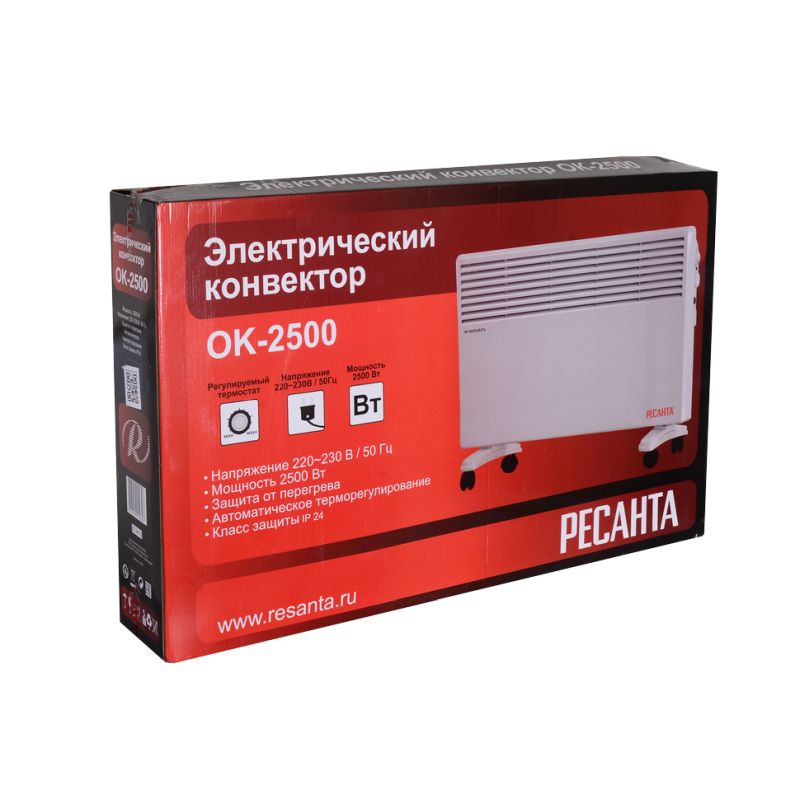 Электрический конвектор Ресанта ОК-2500 67/4/10 в Туле