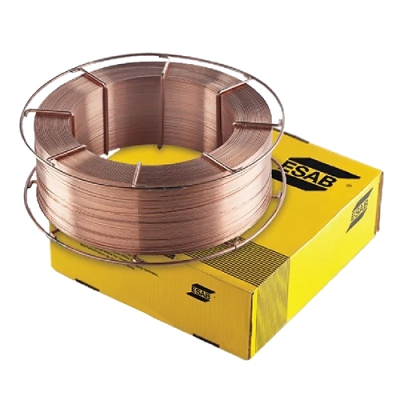 Сварочная проволока Esab СВ-08Г2С, омедненная, 0,8 мм, 15 кг