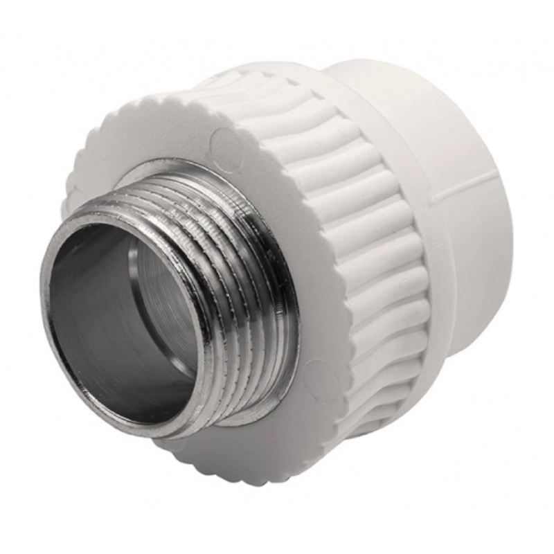 Муфта РемоКолор PP-R 67-0-412, переходная, наружная резьба, 32мм x1", 2477