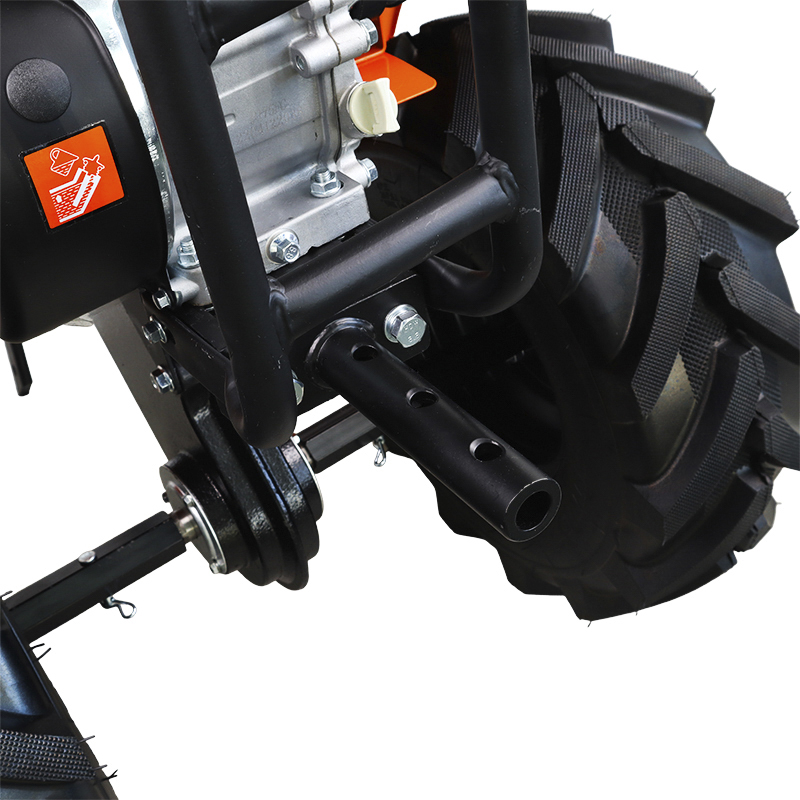 Мотоблок Patriot УРАЛ М высокоскоростной (цепной редуктор, колеса EXTREME 440107007, реверс)