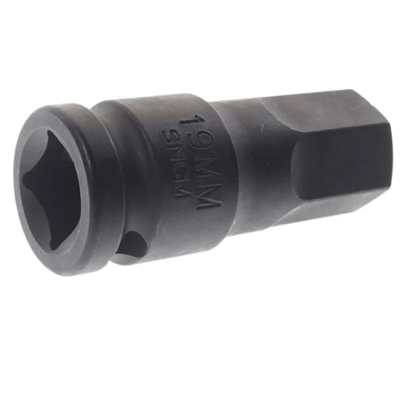 Головка торцевая ударная JTC JTC-446119, HEX, 1/2", H-19, диаметр 25, длина 60мм  в Переславле