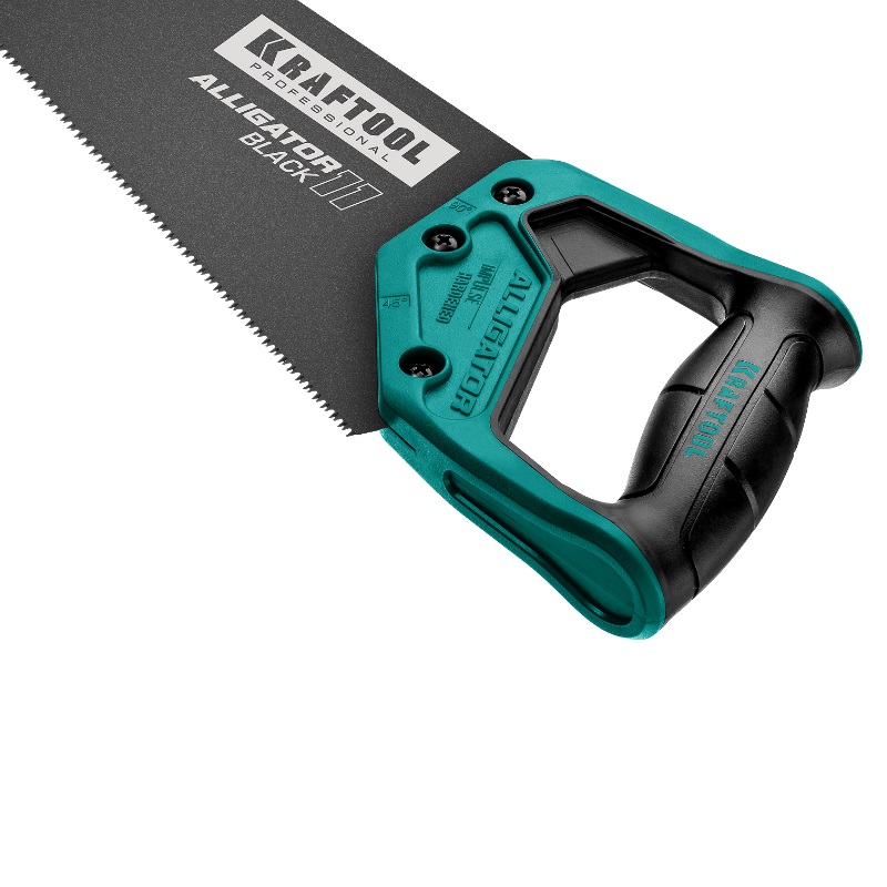 Ножовка для точного реза Kraftool "Alligator BLACK" 15205-45, 450 мм, 11 TPI, 3D зуб в Муроме