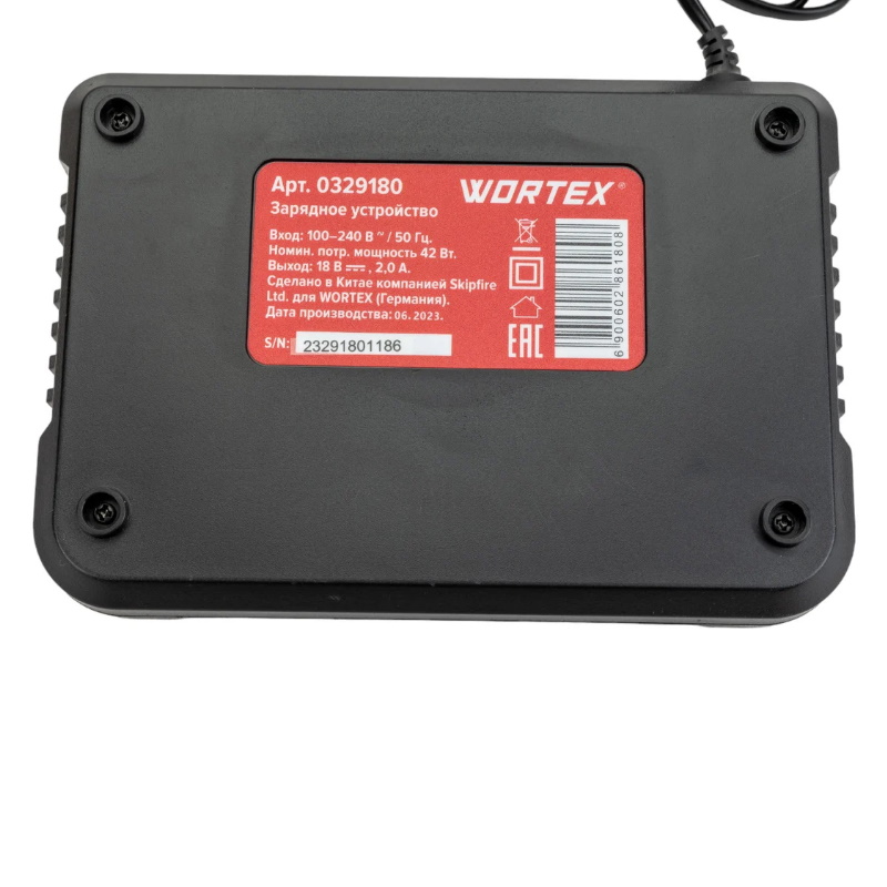Зарядное устройство Wortex 0329180 FC 1515-1 ALL1 1 слот, 2 А в Череповце