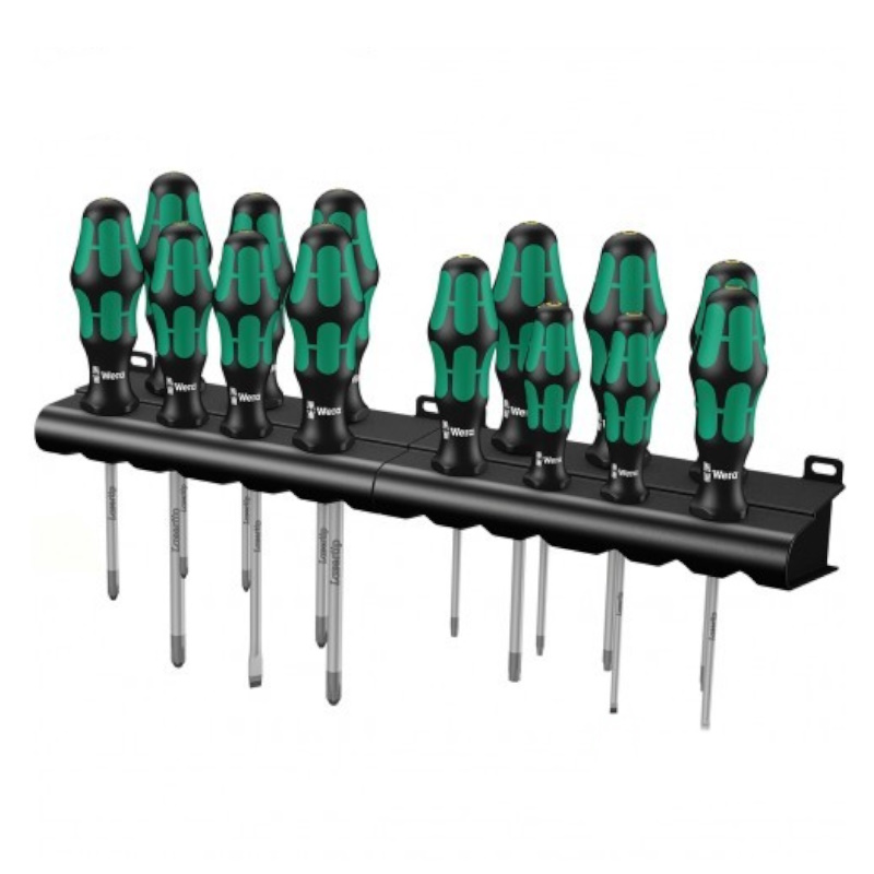 Набор отвёрток с двумя подставками Wera Big Pack 300 WE-105630, 14 пр.  в Ярославле