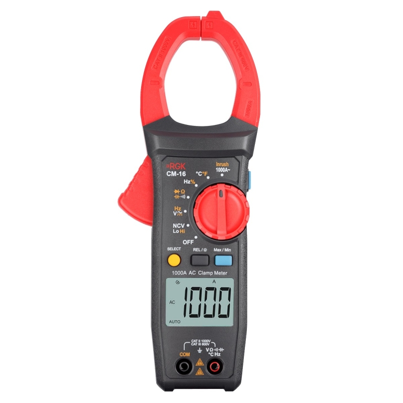 Токовые клещи цифровые RGK CM-16 721333 с поверкой в Муроме