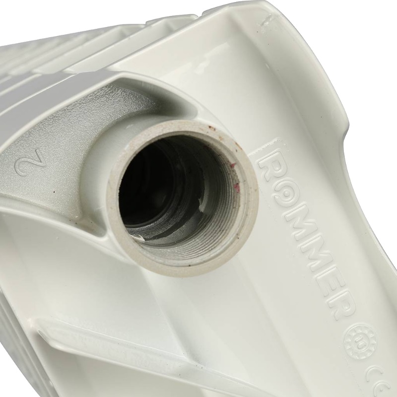 Радиатор алюминиевый Rommer Plus 500 RAL-3210-050012, 12 секций в Рыбинске