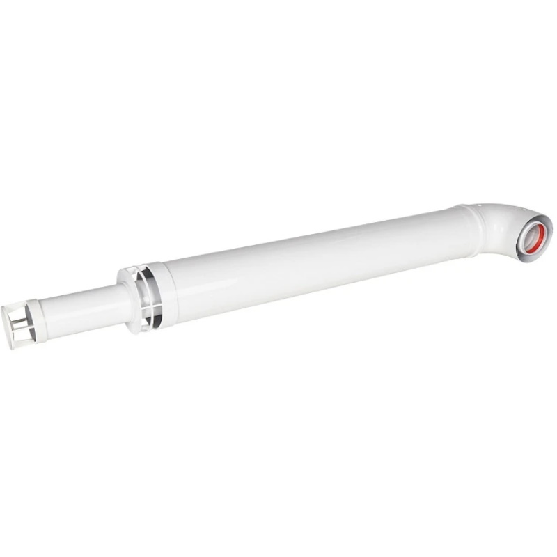 Комплект дымохода Rommer RCA-6010-251000, антилед, универсальный, 60/100 - 1000мм в Вологде