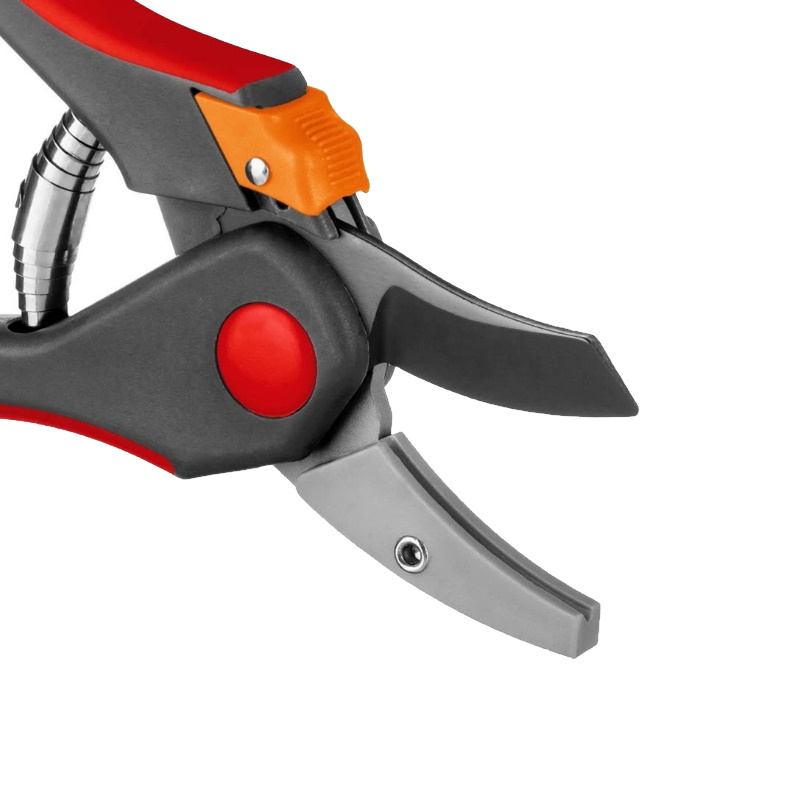 Контактный секатор Grinda G-28 8-423203_z02, 205 мм, углеродистая сталь, закаленные лезвия, тефлоновое покрытие, двухкомпонентные рукоятки в Муроме