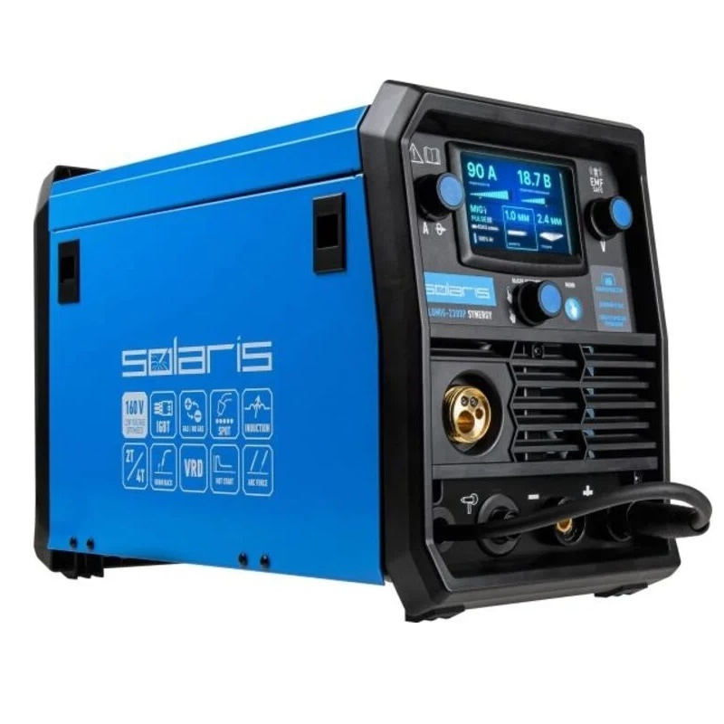 Полуавтомат сварочный Solaris ALUMIG-230DP SYNERGY SL1539-2