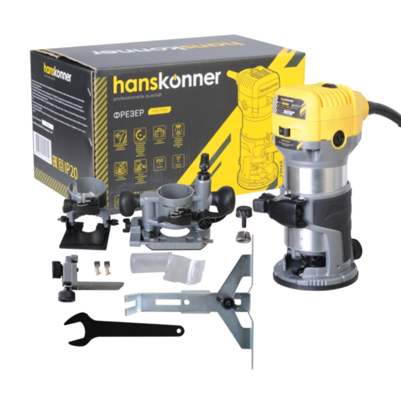 Фрезер Hanskonner HRE1185, 3 базы, сумка в Коврове