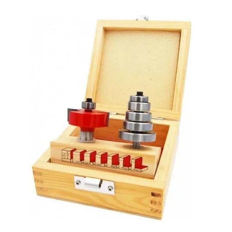 Набор фрез Атака VRMB06-A для выборки четверти 7 шт 3511₽