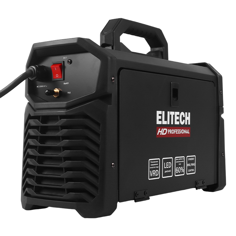 Аппарат сварочный инверторный Elitech HD WM 200 SYN 204471