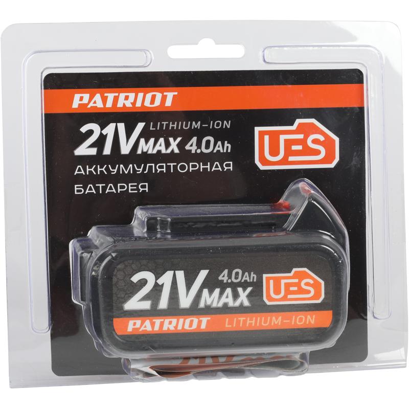 Аккумулятор Patriot BR 21V(Max) PRO UES (Li-Ion, 4 Ач) в Кинешме