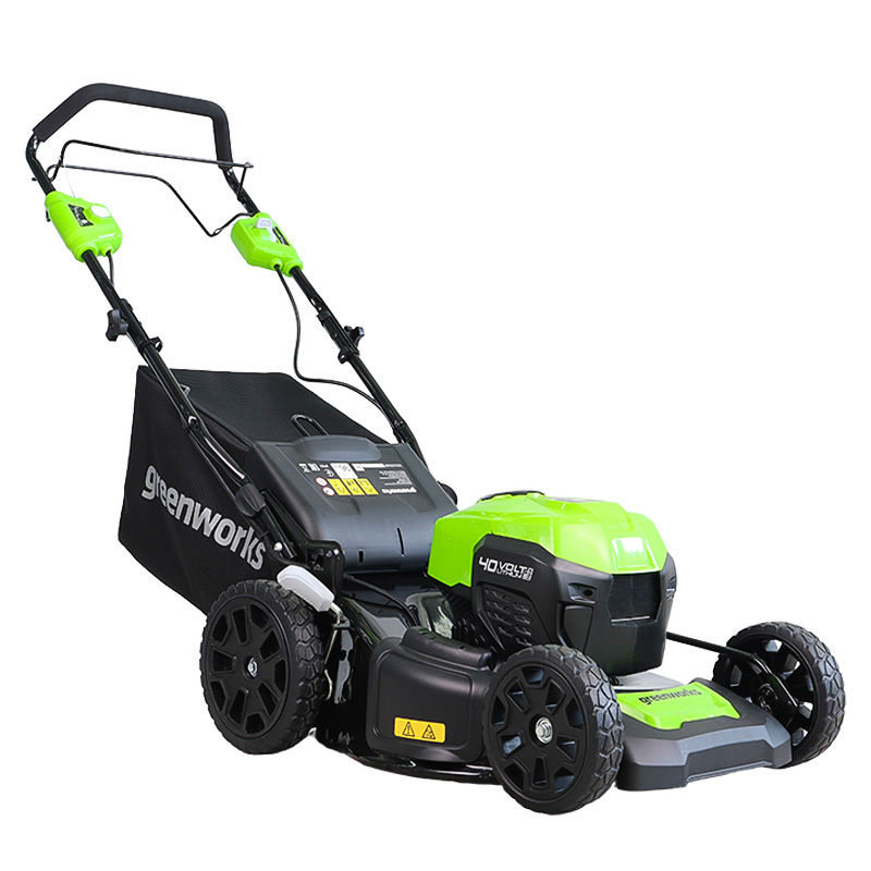 Самоходная аккумуляторная газонокосилка Greenworks 2506807 (40В, 46см, бесщеточная)