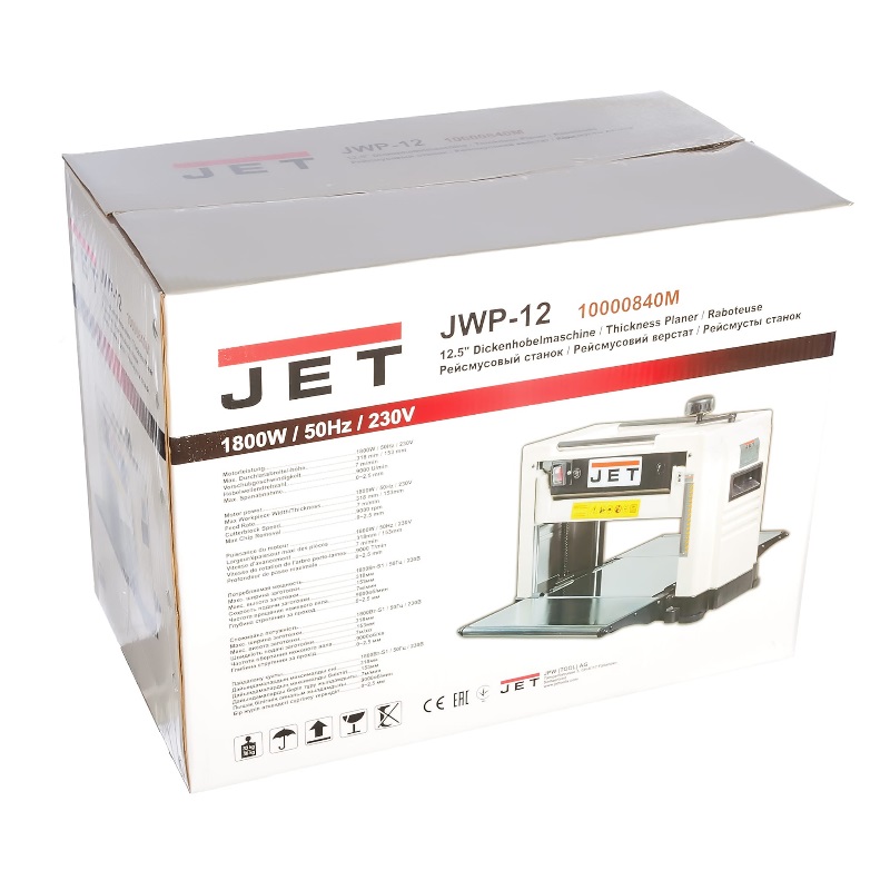 Рейсмусовый станок переносной Jet JWP-12 JE10000840M (318 мм) в Угличе