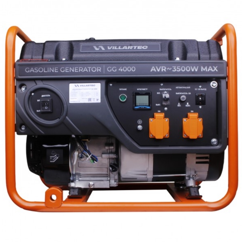 Бензиновый генератор Villartec GG4000, 2102390000