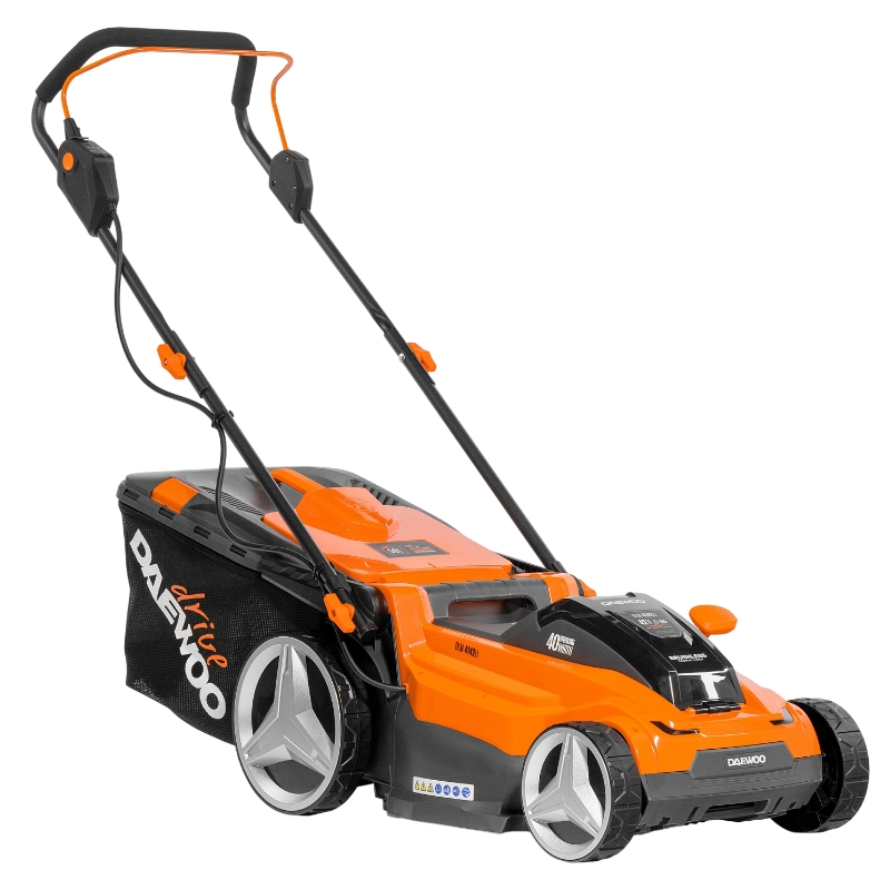 Газонокосилка аккумуляторная Daewoo DLM 4142Li SET, бесщеточный двигатель 2х21В,40см , 2шт.АКБ 5Ач +ЗУ в Иваново