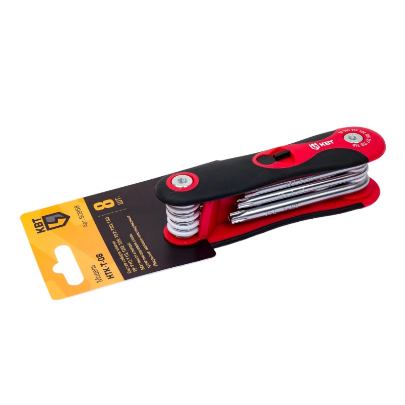 Набор ключей КВТ TORX НТК-Т-08 80958, серия KBT-PROFESSIONAL в Нижнем Новгороде