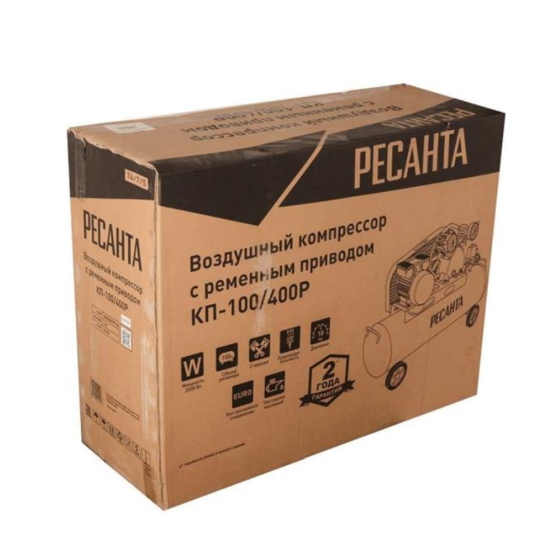 Компрессор Ресанта КП-100/400Р 74/7/5 в Костроме