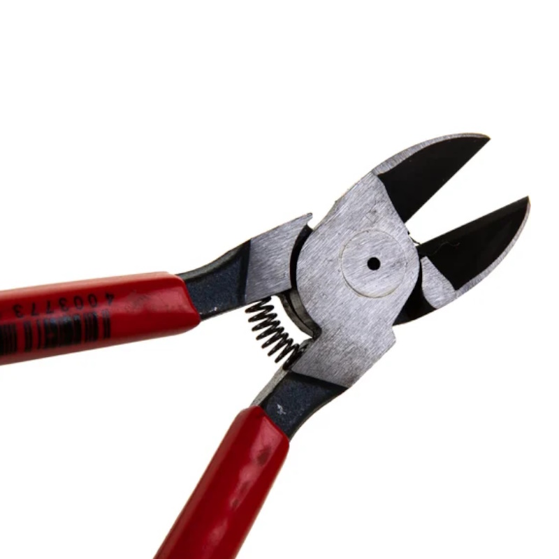 Бокорезы для пластика Knipex KN-7201160, пружина, 160 мм, обливные ручки в Переславле