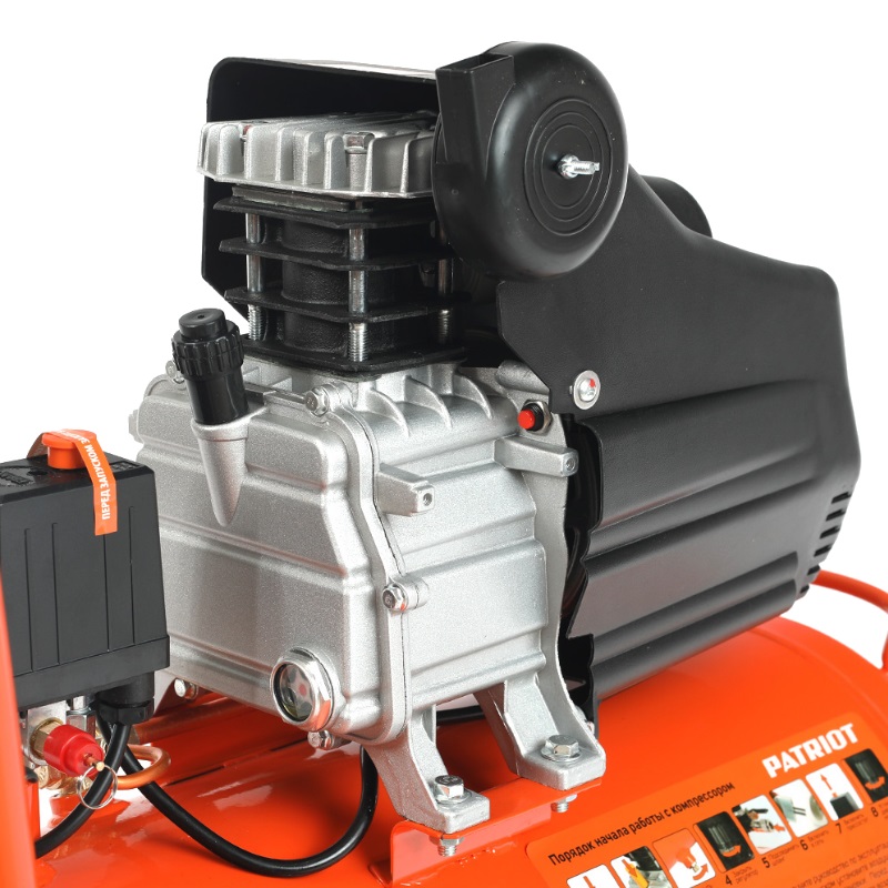 Компрессор Patriot Euro 50-260K 525306316 + набор пневмоинструмента Kit 5В