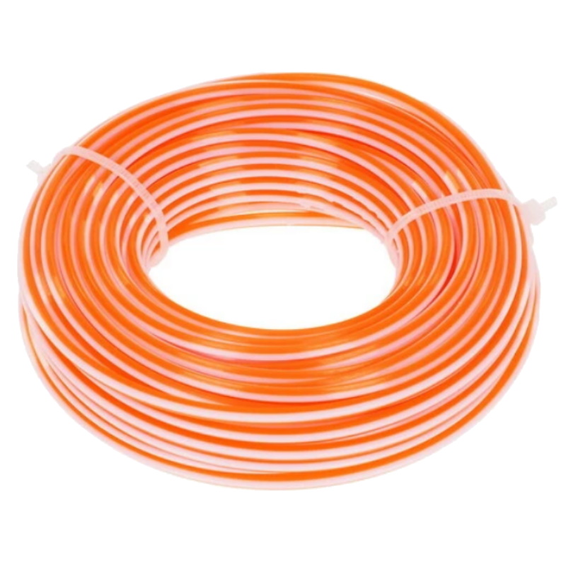 Леска для триммера Maxpiler MLB-13010Z, 3 мм*10 м, квадрат, бело-оранжевая, картон в Череповце