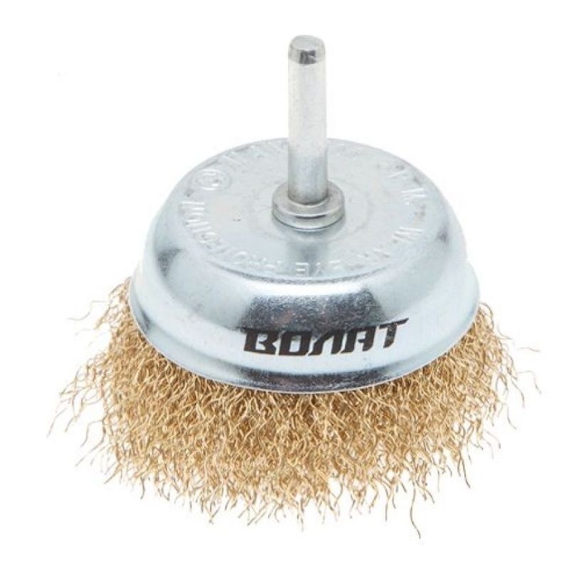 Щетка для дрели Волат 81010-75 чашка гофрированная 75мм 117₽