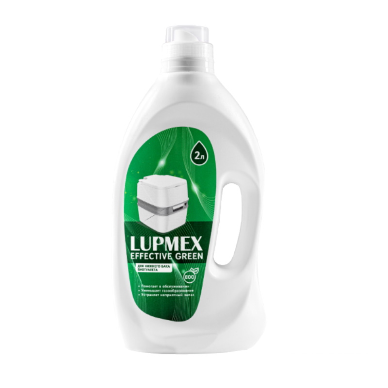 Туалетная жидкость Lupmex Effective Green 79096 2л 790₽