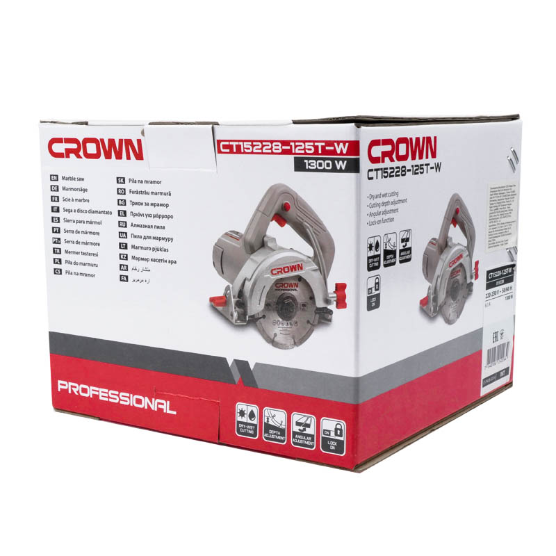 Алмазная пила-плиткорез Crown CT15228-125T-W в Муроме