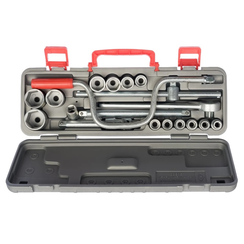 Набор торцовых головок НИЗ Шоферский инструмент 3 2761-30 12 19 предметов 3143₽