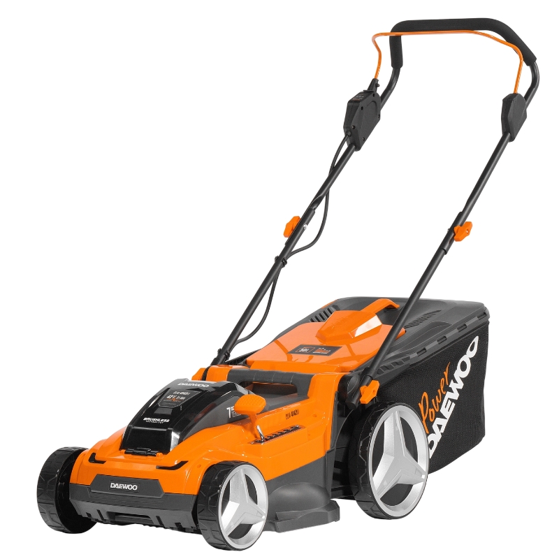Газонокосилка аккумуляторная Daewoo DLM 4142Li SET, бесщеточный двигатель 2х21В,40см , 2шт.АКБ 5Ач +ЗУ в Иваново