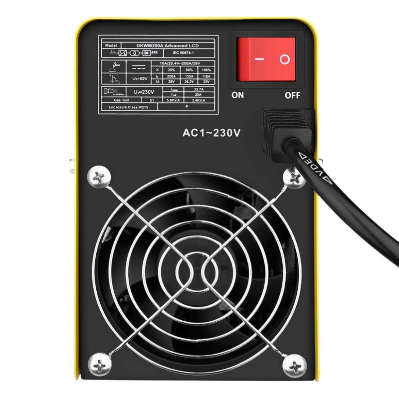 Набор для сварки Deko 051-4684 , DKWM200A LCD Advanced, DKM BLACK, DKMC1, набор электродов в Ярославле