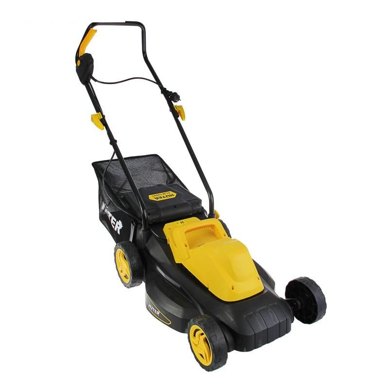 Газонокосилка электрическая Huter ELM-1400T 70/4/6 (1400 Вт, высота скашивания 65 мм, объем травосборника 35 л, ) в Коврове