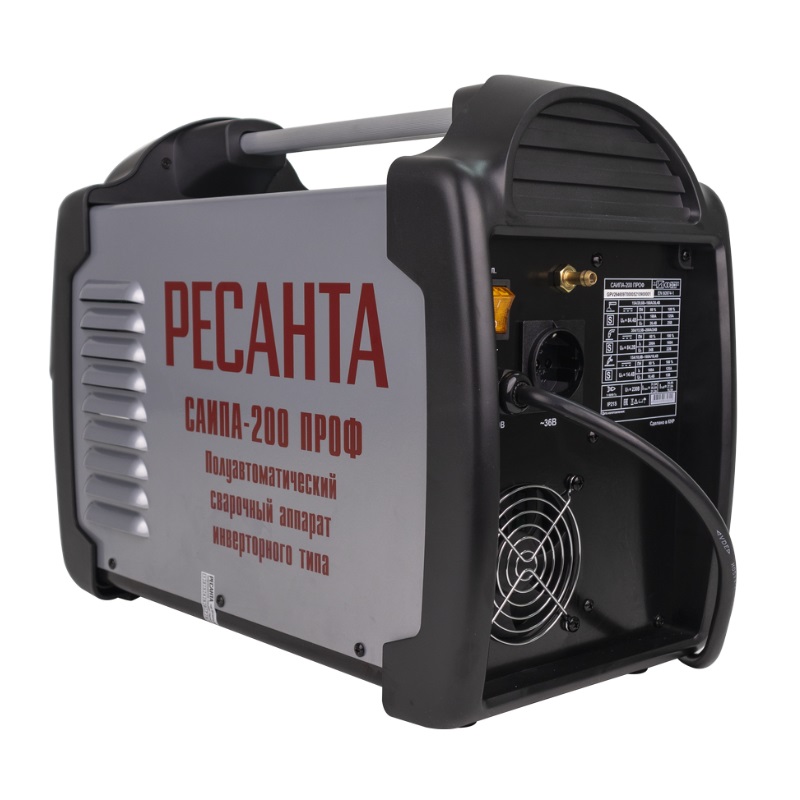 Сварочный полуавтомат Ресанта САИПА-200 ПРОФ MIGMAG 6597