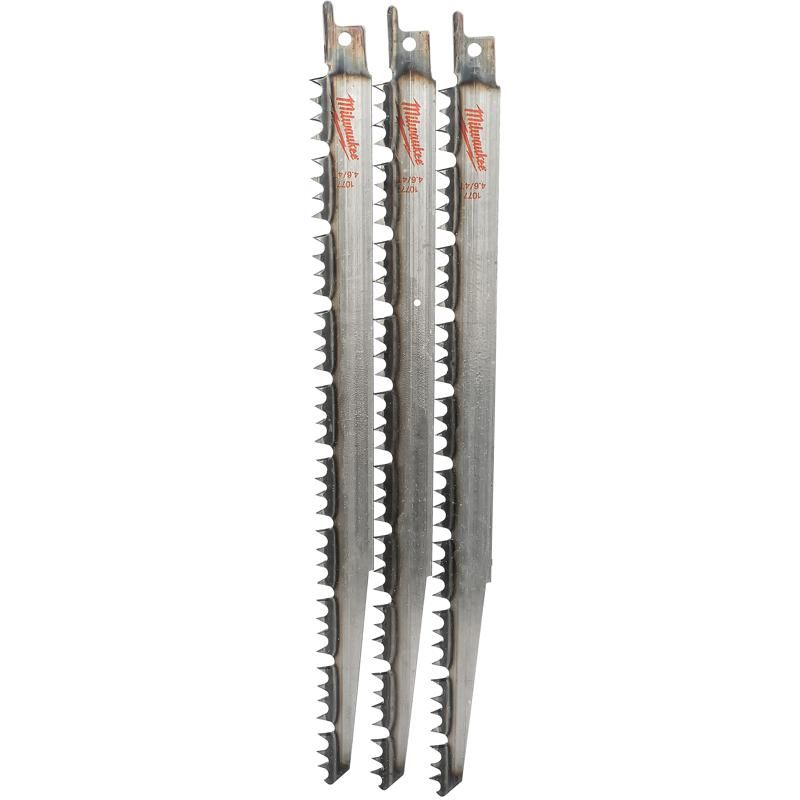 Полотно для сабельной пилы Milwaukee 48001077, 240х5.5/6 мм, 3 шт. в Твери