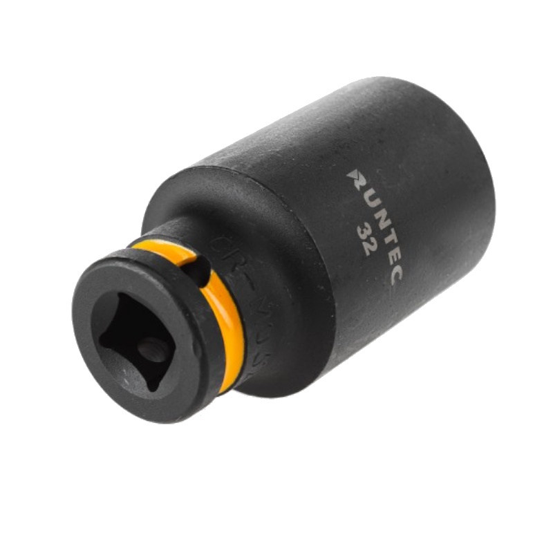 Набор ударных головок глубоких Runtec RT-IS1B15L, 1/2", 10-32 мм, CrMo, 15 предметов