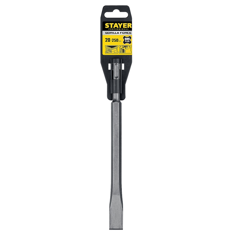 Зубило плоское Stayer 29352-20-250_z01, SDS-plus, 20 х 250 мм в Иваново